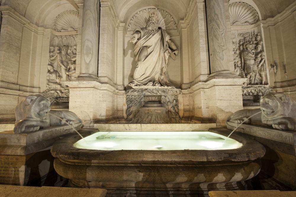 לינה וארוחת בוקר רומא Moses Fountain מראה חיצוני תמונה